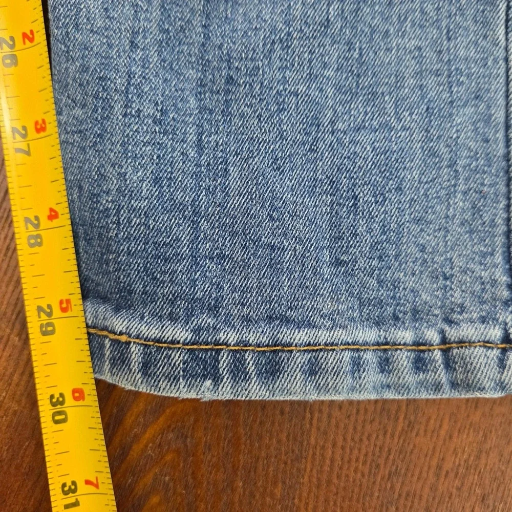 Levi's 505 Straight Leg  Men'sJeans Light Wash Faded Button Fly Vintage‎ W32 L30